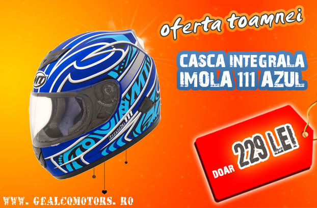 Oferta toamnei - Cască integrală Imola III Azul
